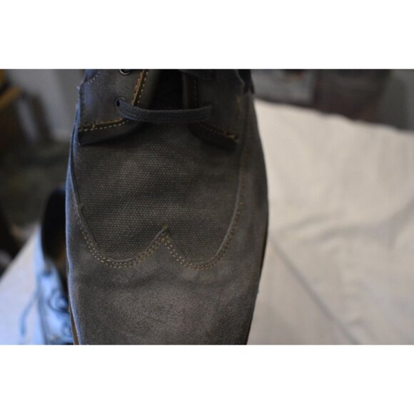 Men\'s Stacy Adams Wickley Wingtip Oxford Gray Suede Size 13 main image 6
